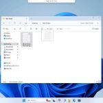 اشتراک‌ گذاری فایل در ویندوز 11 با روش Drag Tray